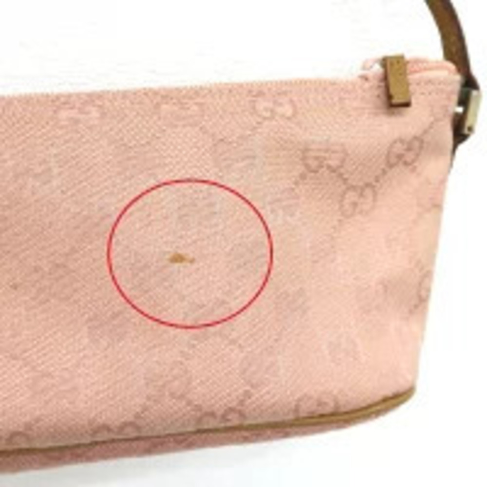 Gucci handbag accessory Clutch GG canvas Pink - Picture 6 of 11